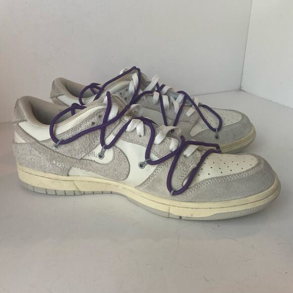 Nike Off White X Dunk Low Lot 18 Of 50 Shoes Men's Size 10 - Picture 3 of 14